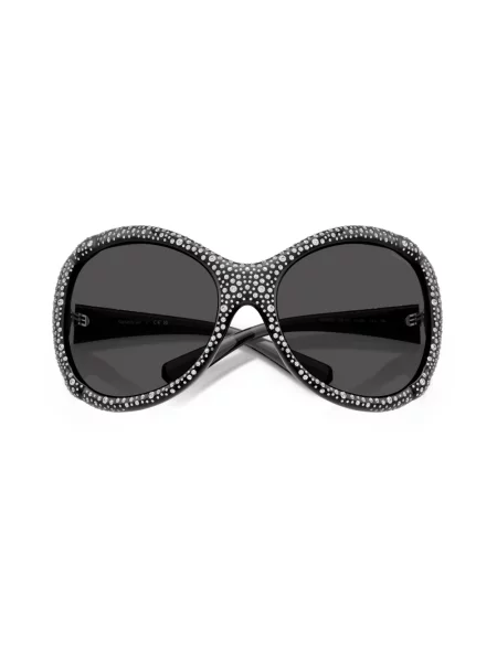 Okulary przeciwsłoneczne Swarovski czarne