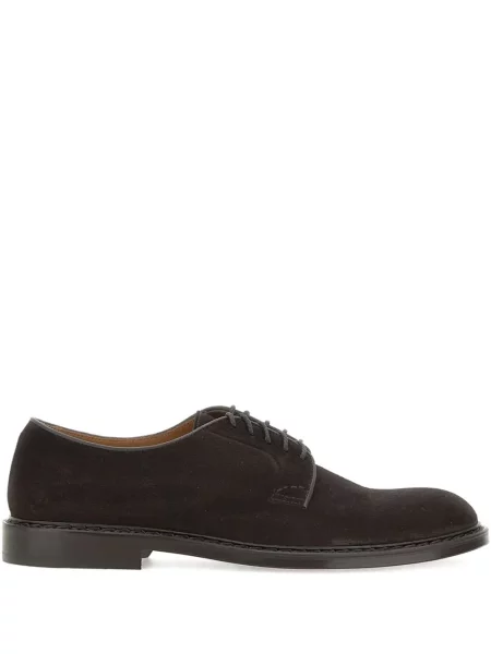 Pantofi derby Doucal's din piele maro