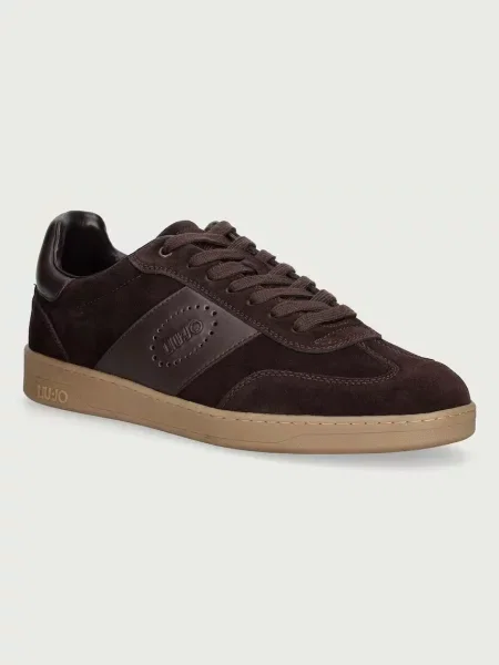 Liu Jo PARKER 01 sneakers pentru bărbați din piele maro