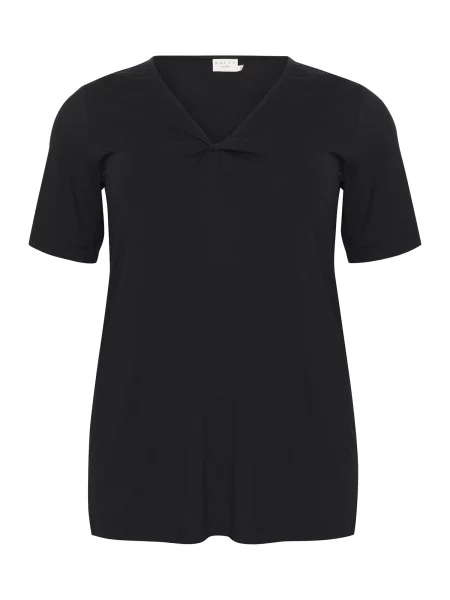 KAFFE CURVE Majica Winni' črna