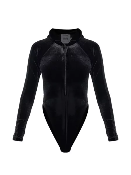 Body Vetements cu glugă negru