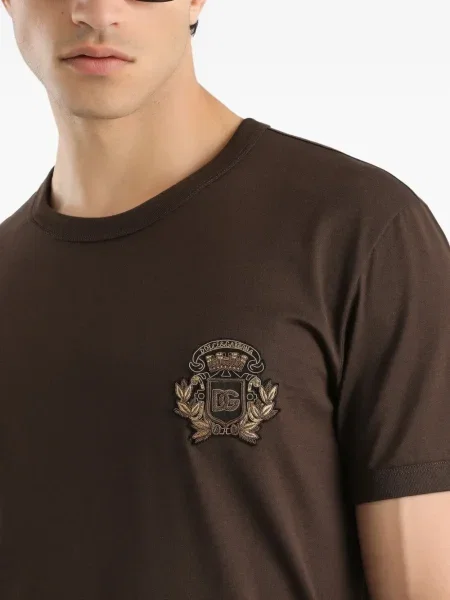 Tricou Dolce & Gabbana maro