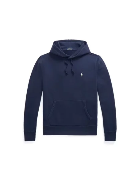 Bluza z kapturem Polo Ralph Lauren z kapturem niebieska