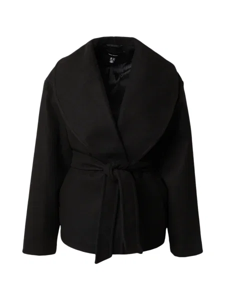 VERO MODA Palton de primăvară-toamnă ANNE BERGEN' negru