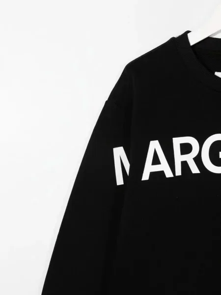 Bluza dziecięca Mm6 Maison Margiela czarna