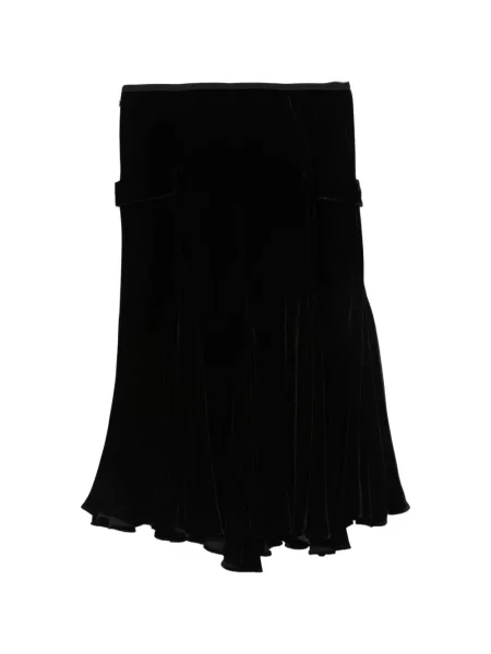 Cu centură fustă midi Ann Demeulemeester negru