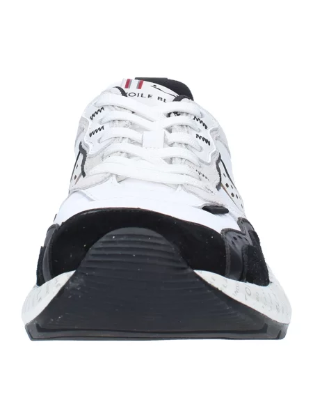 Sneakersy Voile Blanche skórzane białe