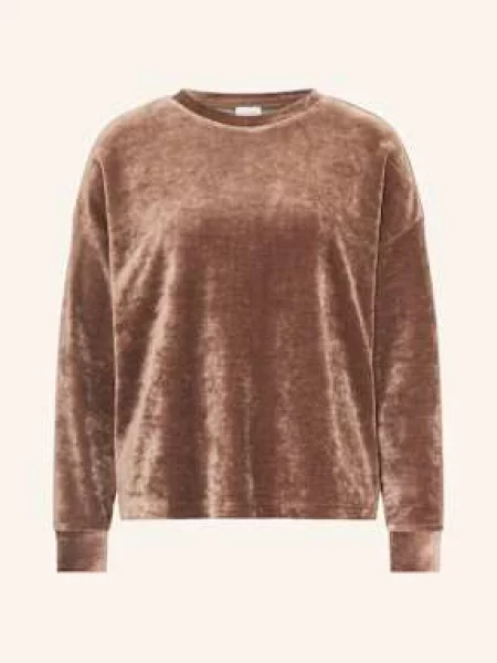 Mey Bluza Nierozpinana Rekreacyjna Z Serii Velvet Dream beige beżowa