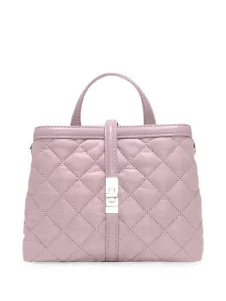 Matlasat geantă shopper Mz Wallace roz
