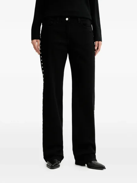 Blugi drepți Iro negru