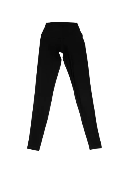 Spodnie On/off Essentials z wysoką talią czarne