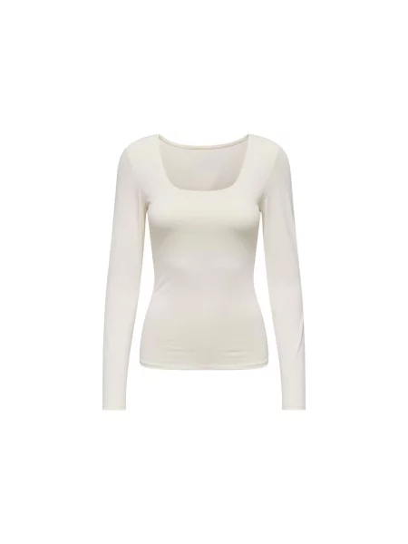 ONLY Tricou ONLEA murdar alb