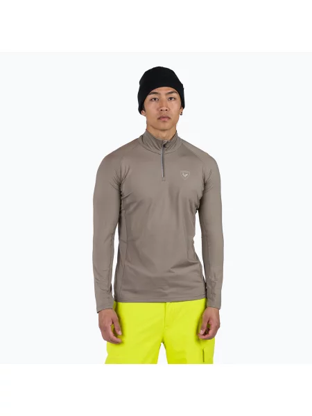 Termo tričko longsleeve Rossignol Classique dune šedé