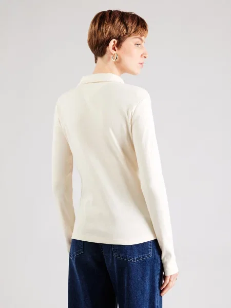 Tommy Hilfiger Polo marškinėliai Écru Slim Fit geltona