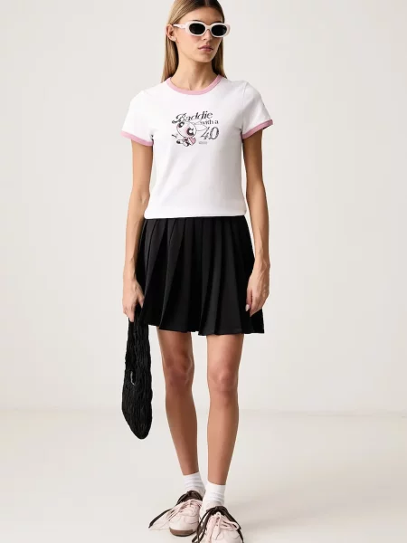 Puma T-shirt damski z X POWER PUFF GIRLS biała
