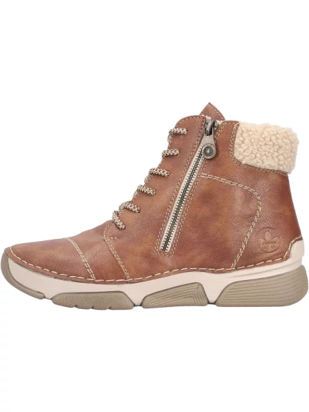 Boty Rieker Stiefelette béžové