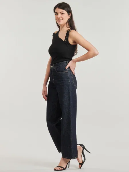 Top Versace Jeans Couture negru