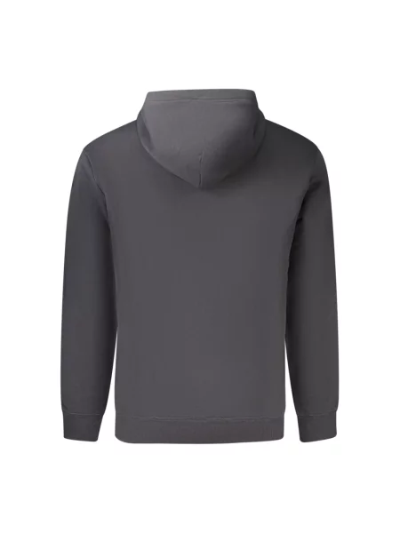 Bluza z kapturem Napapijri z logo szara