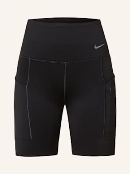 Nike Legginsy Go schwarz czarne