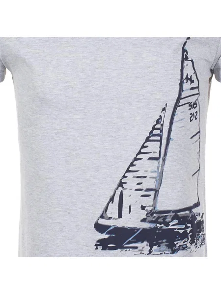 Tricou copii Vent Du Cap gri