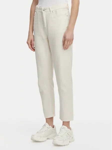 Armani Exchange Jeans hlače Kremna