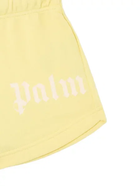 Szorty dziecięce Palm Angels żółte