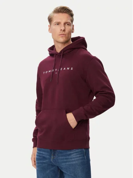 Tommy Jeans Суитшърт виолетов
