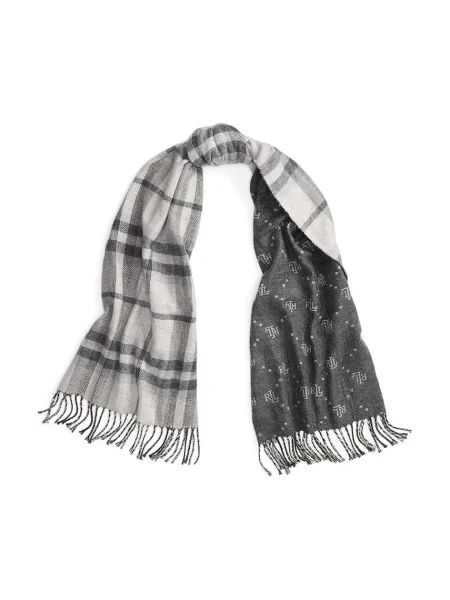 Fular Lauren Ralph Lauren de lână gri