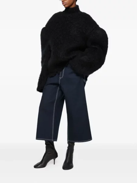 Botine Acne Studios din piele negru
