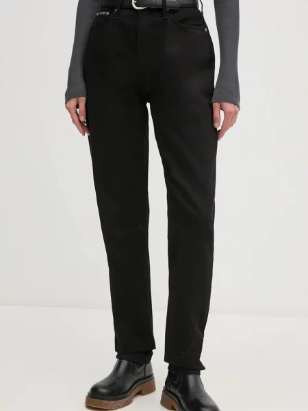 Дънки Calvin Klein Jeans черно