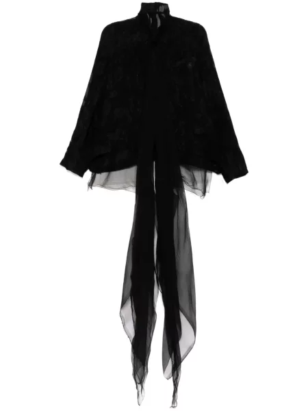 Haftowana marynarka Marc Le Bihan czarna