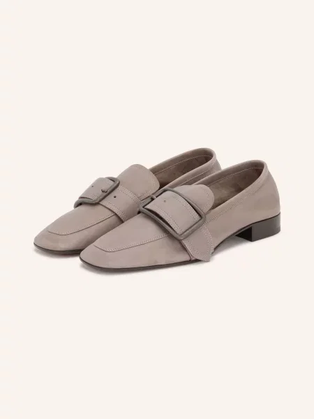 Dries Van Noten Mokasíny černošedá