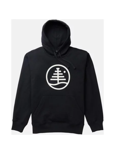 Bluza z kapturem Burton Family Tree S czarna
