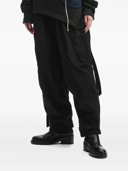 Spodnie cargo Ys czarne