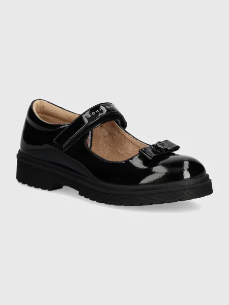 Tommy Hilfiger Nizki čevlji Ballerina M črna