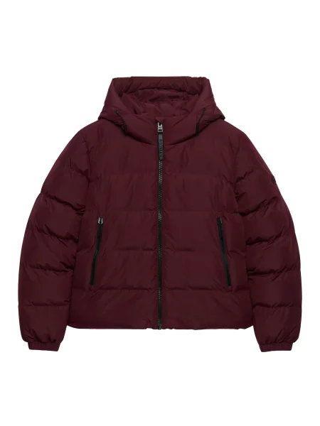 Superdry & Co Geacă de iarnă roşu închis