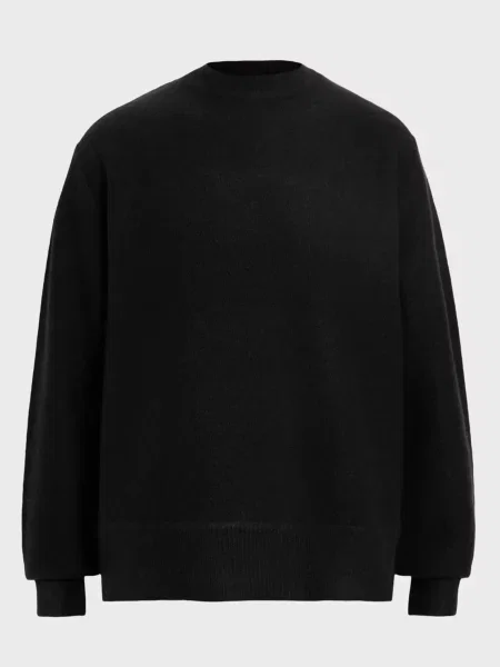 Шерстяной свитер Allsaints черный