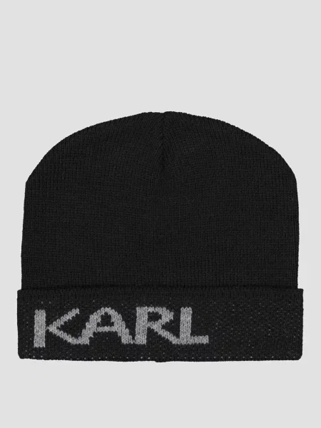 Шапка Karl Lagerfeld черная