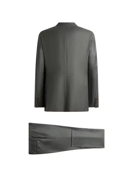 Costum Etro de lână gri