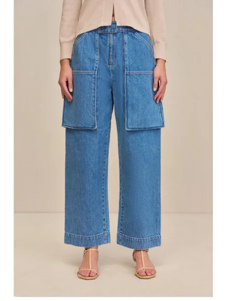 Blugi Cult Gaia albastru