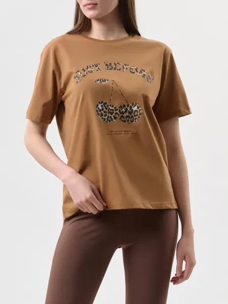 Футболка J.b4 Just Before коричнева