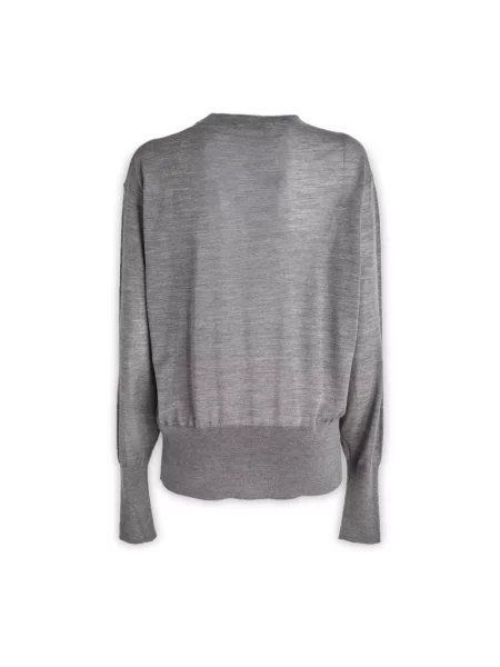 Sweter Stella Mccartney wełniany szary