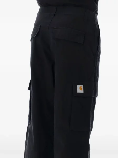 Cargo hlače Carhartt Wip s autogramom crna