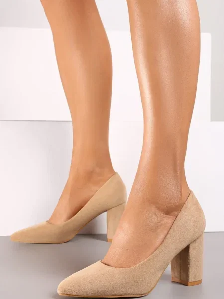 Pantofi cu Maidra bej