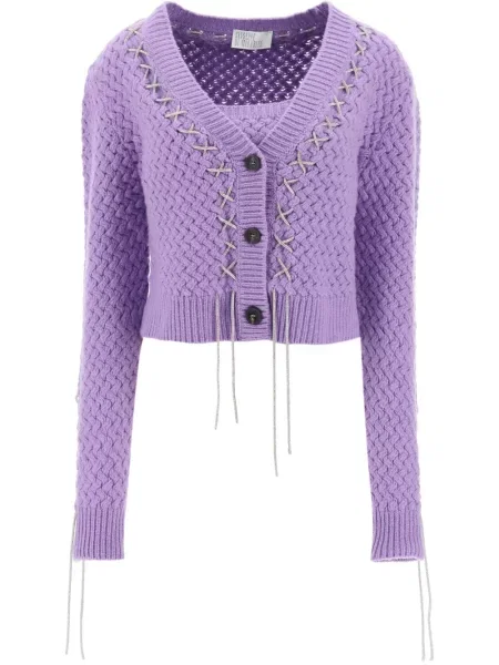 Cropp cardigan Giuseppe Di Morabito violet