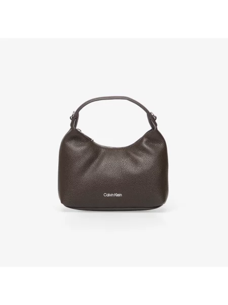 Geantă Calvin Klein închis maro