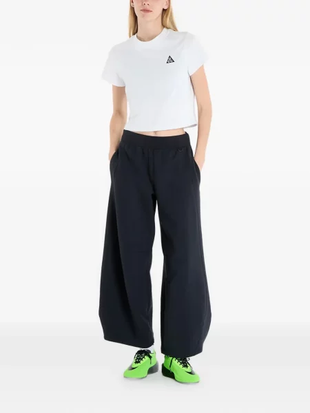 Levágott ujjatlan fleece hátizsák Nike fekete