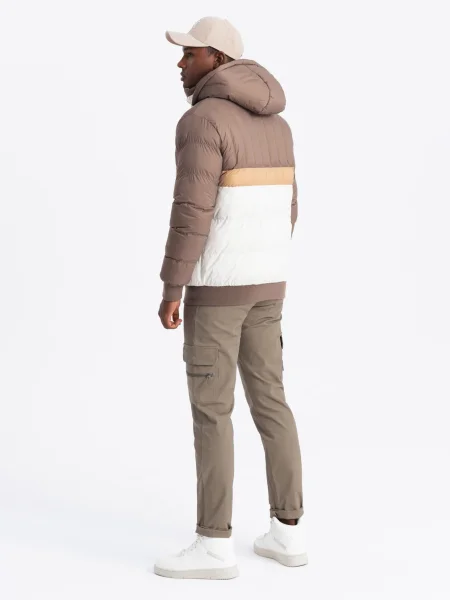 Bunda Ombre biela