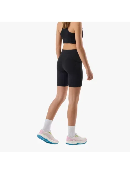 Krótkie Legginsy Trening Dziecko Core Szybkoschnący czarne