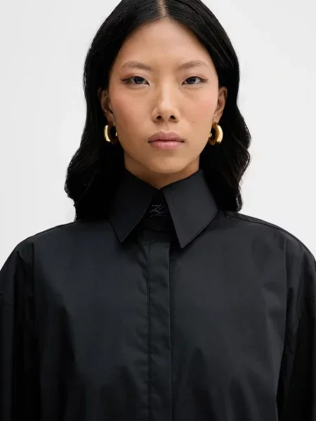 Сукня Karl Lagerfeld mini oversize чорний